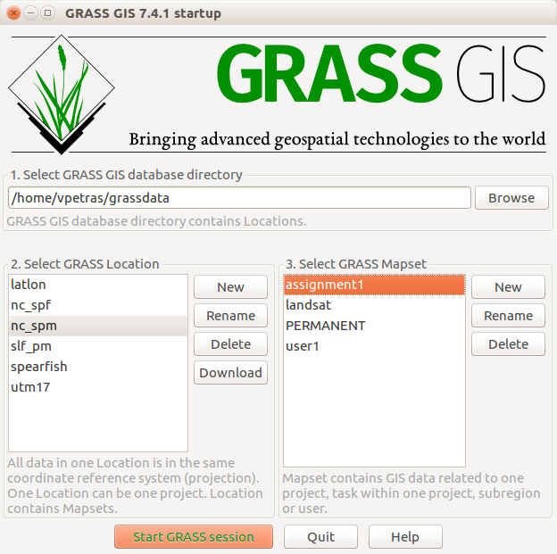 Download GRASS GIS: Getting Started (NCGIS 2019)